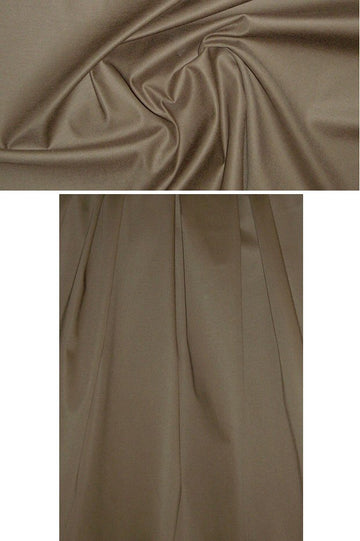 The0ry dk. brown organic cotton/lycra stretch woven 1.625 yd
