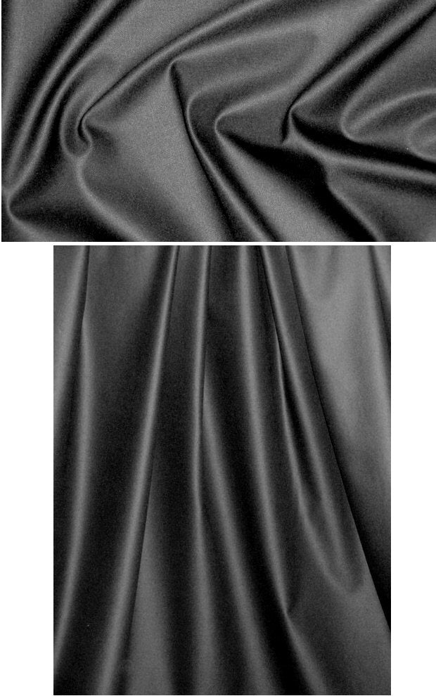 The0ry black stretch sateen cotton woven