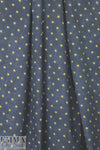 Caroline C0nstas starry stretch cotton woven - navy