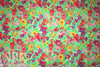 Italian cotton stretch shirting - painted flora