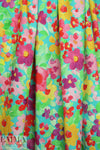 Italian cotton stretch shirting - painted flora