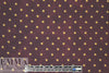 Caroline C0nstas starry stretch cotton woven - deep plum 1.75 yds