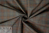 famous designer Italian cotton stretch yarn-dye plaid