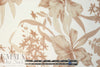 Derek L@m 'beige botanical' cotton stretch twill