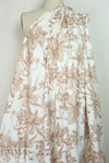 Derek L@m 'beige botanical' cotton stretch twill