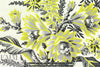 famous designer botanical cotton stretch woven