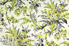 famous designer botanical cotton stretch woven 1.66 yds