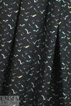 NY designer 'flights of fancy' cotton stretch woven 1.375 yd