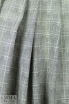 NY designer glen plaid printed cotton woven