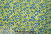 NY designer 'little blues' cotton stretch shirting 2.2 yds