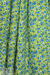 NY designer 'little blues' cotton stretch shirting