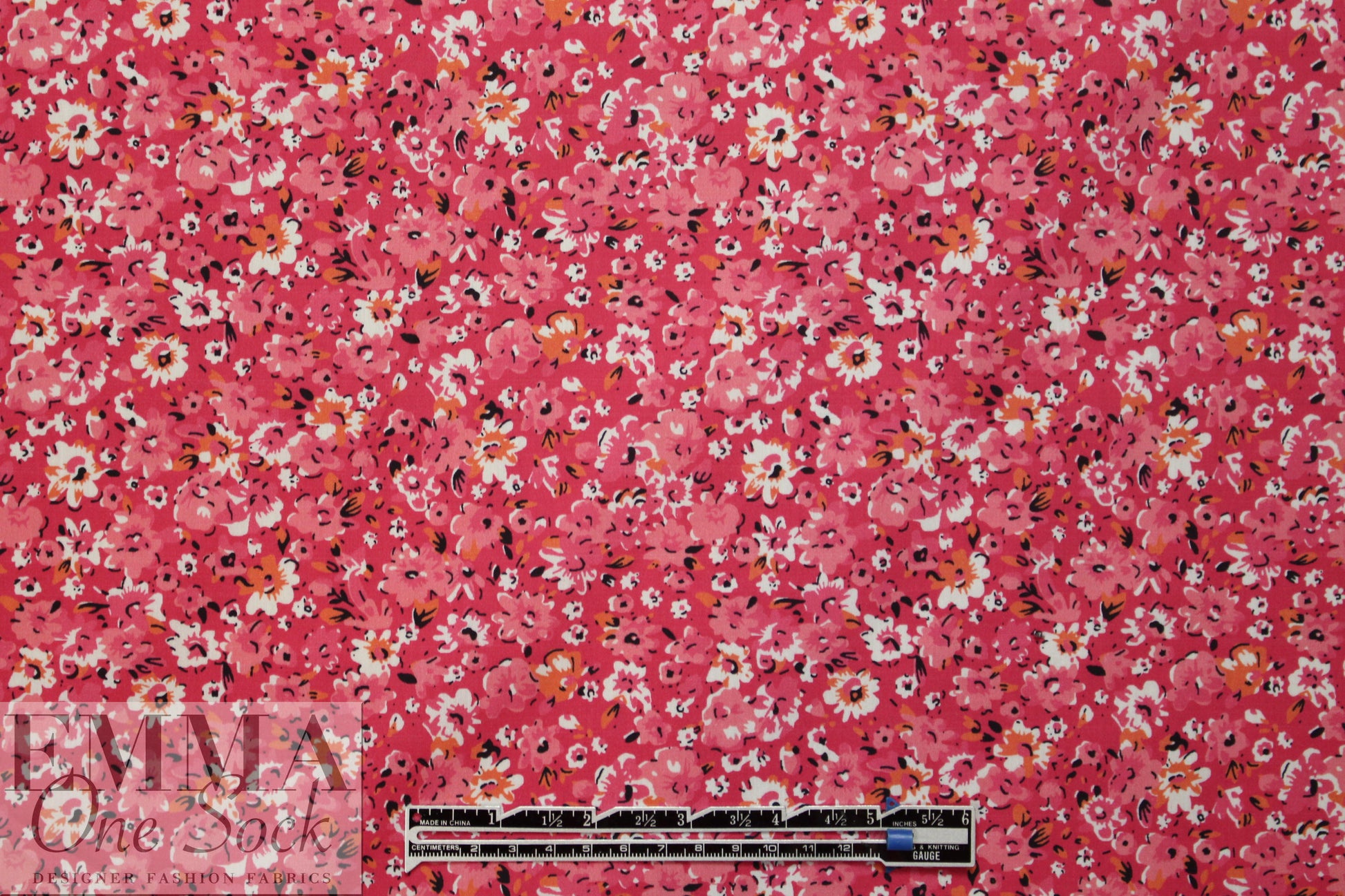 NY designer 'little pinks' cotton stretch shirting