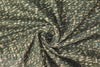Italian 'twisty yarn' graphic cotton stretch woven 1.375 yds Minor Flaw