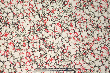 Italian marble graphic cotton stretch woven 1.5 yd
