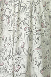 CA designer 'Paris fashion' cotton stretch woven