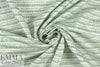 NY designer basketweave closeup stretch cotton