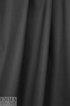 CA designer dressy stretch cotton blend twill - black 1.5 yd