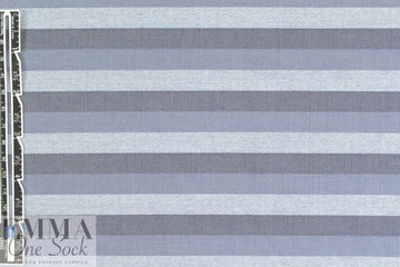 French denim stripe yarn-dyed cotton shirting