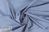 NY designer denimy /white stripe cotton shirting 2 yd