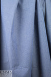NY designer denimy /white stripe cotton shirting