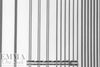 Italian varied stripe cotton blend stretch shirting