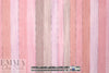 NY designer cotton/viscose striped organza - coral 1 yard