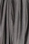 Italian yarn-dye mini- stripe cotton woven - plum grey 1.25 yds