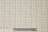famous designer cotton nubby grid suiting - khaki .875 yds