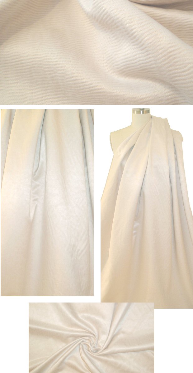 Ca1vin K. textured jacketwear - parchment 1.75 yd