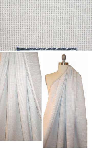 Rebecca Tay1or cotton blend textured stretch suiting 1.875 yd