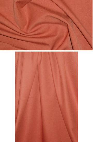 The0ry terracotta cotton blend stretch twill