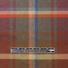 Italian super soft yarn-dye plaid cotton flannel - grenadine/chestnut .75 yds