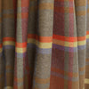 Italian super soft yarn-dye plaid cotton flannel - grenadine/chestnut 1.25 yds