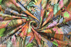 NY designer digital garden paradise cotton woven