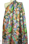 NY designer digital garden paradise cotton woven