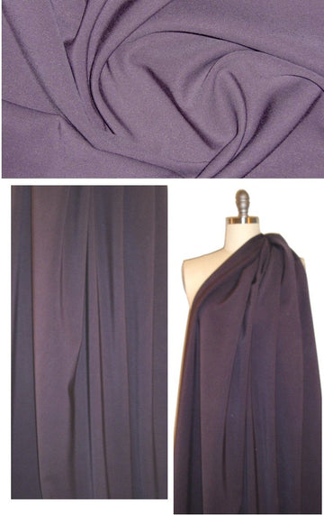 Tamara Me11on cotton/viscose double twill - plum