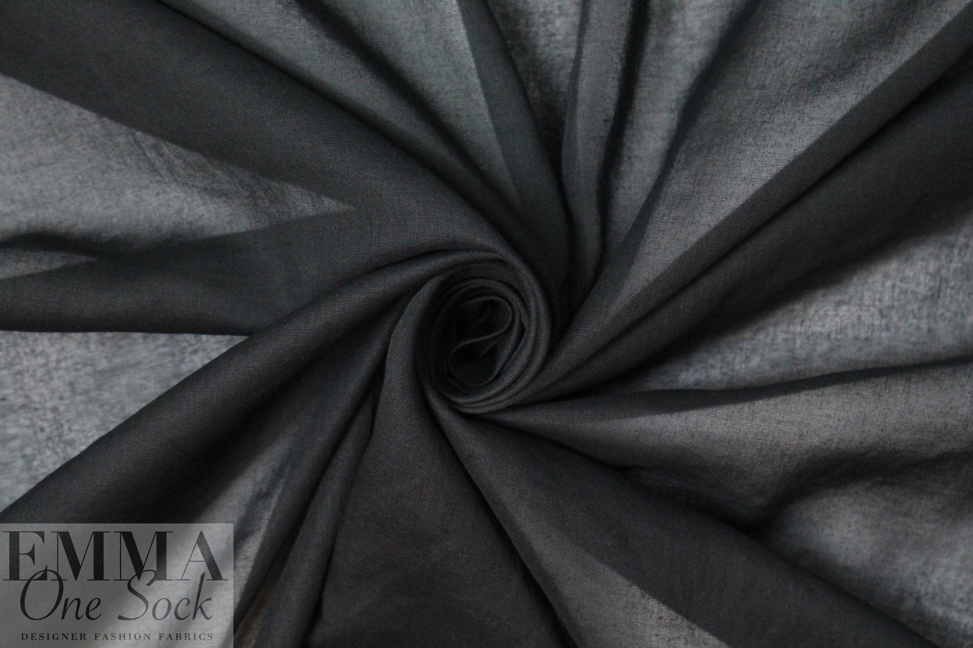 Japanese cotton voile - black