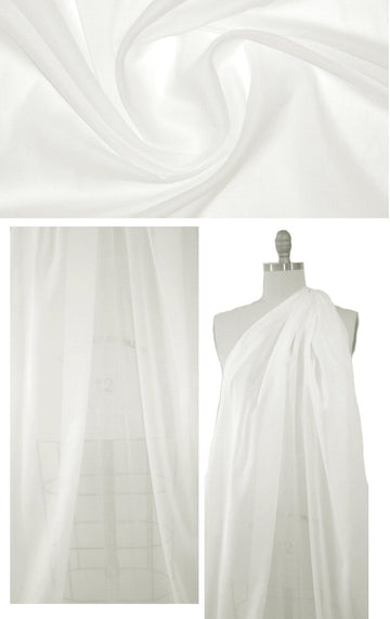 Japanese cotton voile - light ivory 1.875 yd