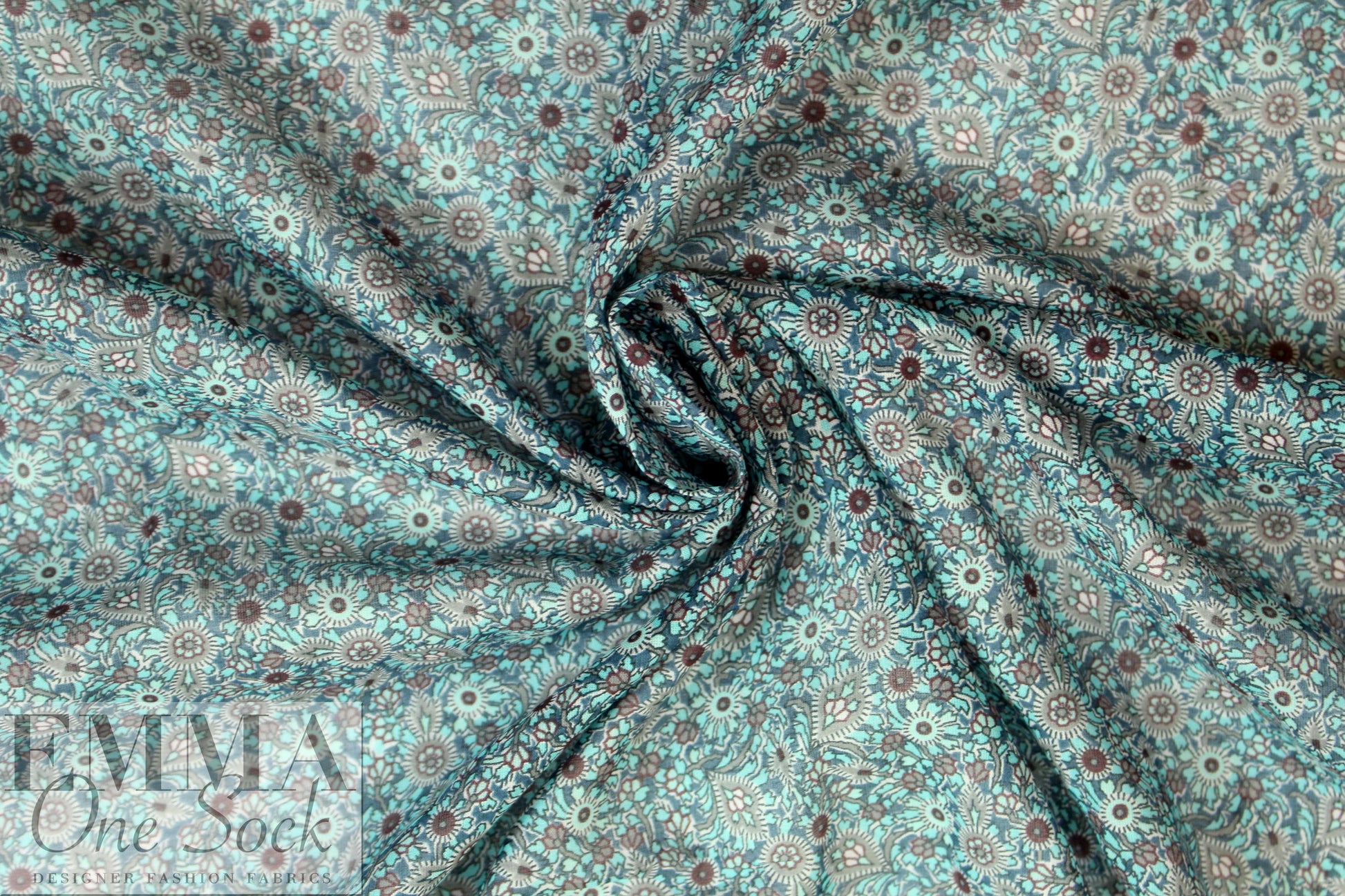 French Liberty-esque little flowers cotton voile