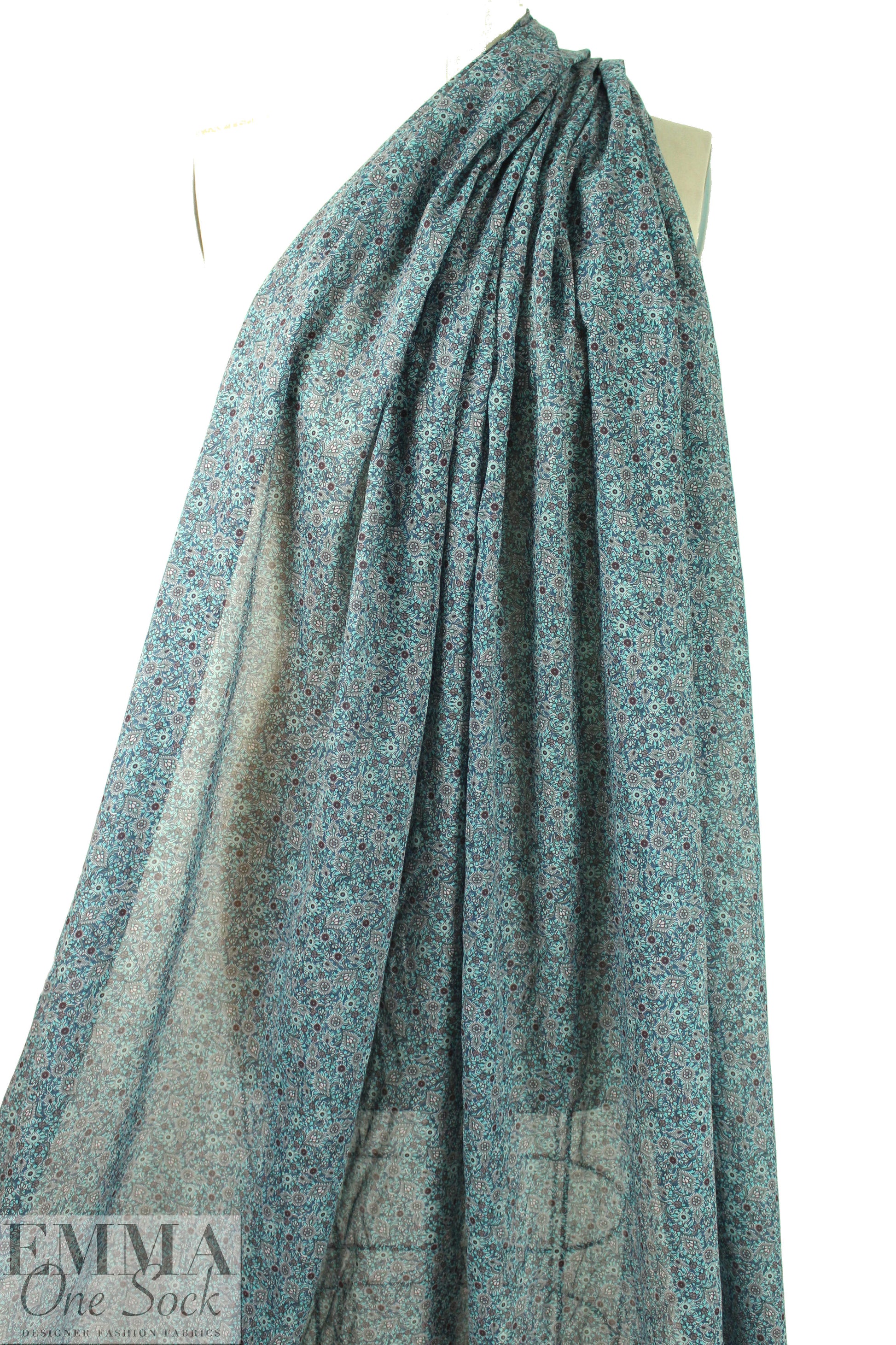 French Liberty-esque little flowers cotton voile