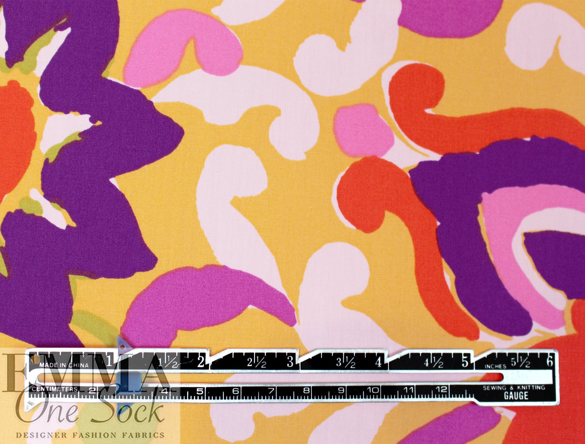 JCrew semi-sheer cotton voile - artful blooms 1.875 yd