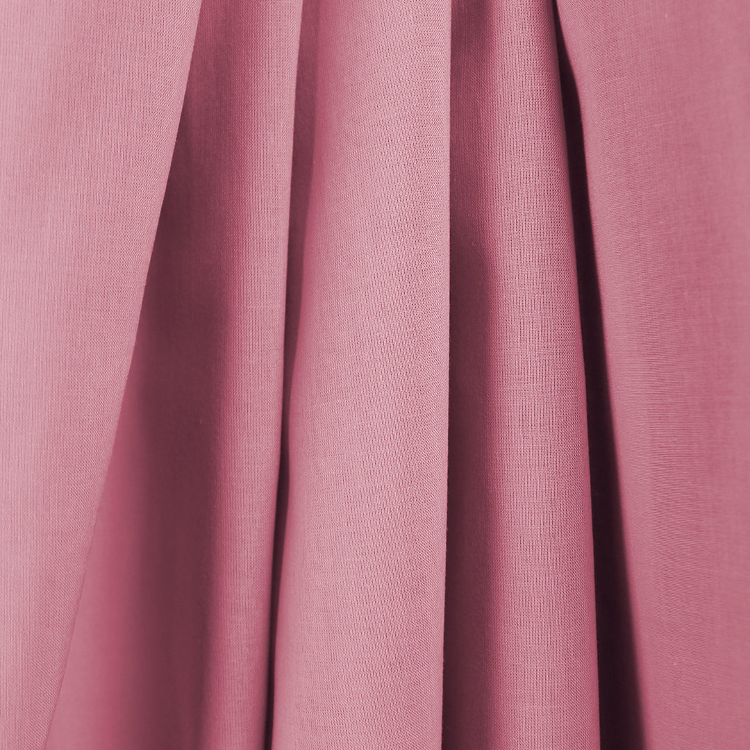 lightweight cotton voile for lining, etc. -  dusty rose 1.875 yd