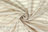 Italian cotton yarn-dye striped voile - beige/natural 1.5 yd