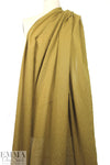 NY designer boho grid stretch cotton voile - dijon