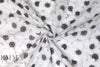 Mi11y white poppies cotton voile