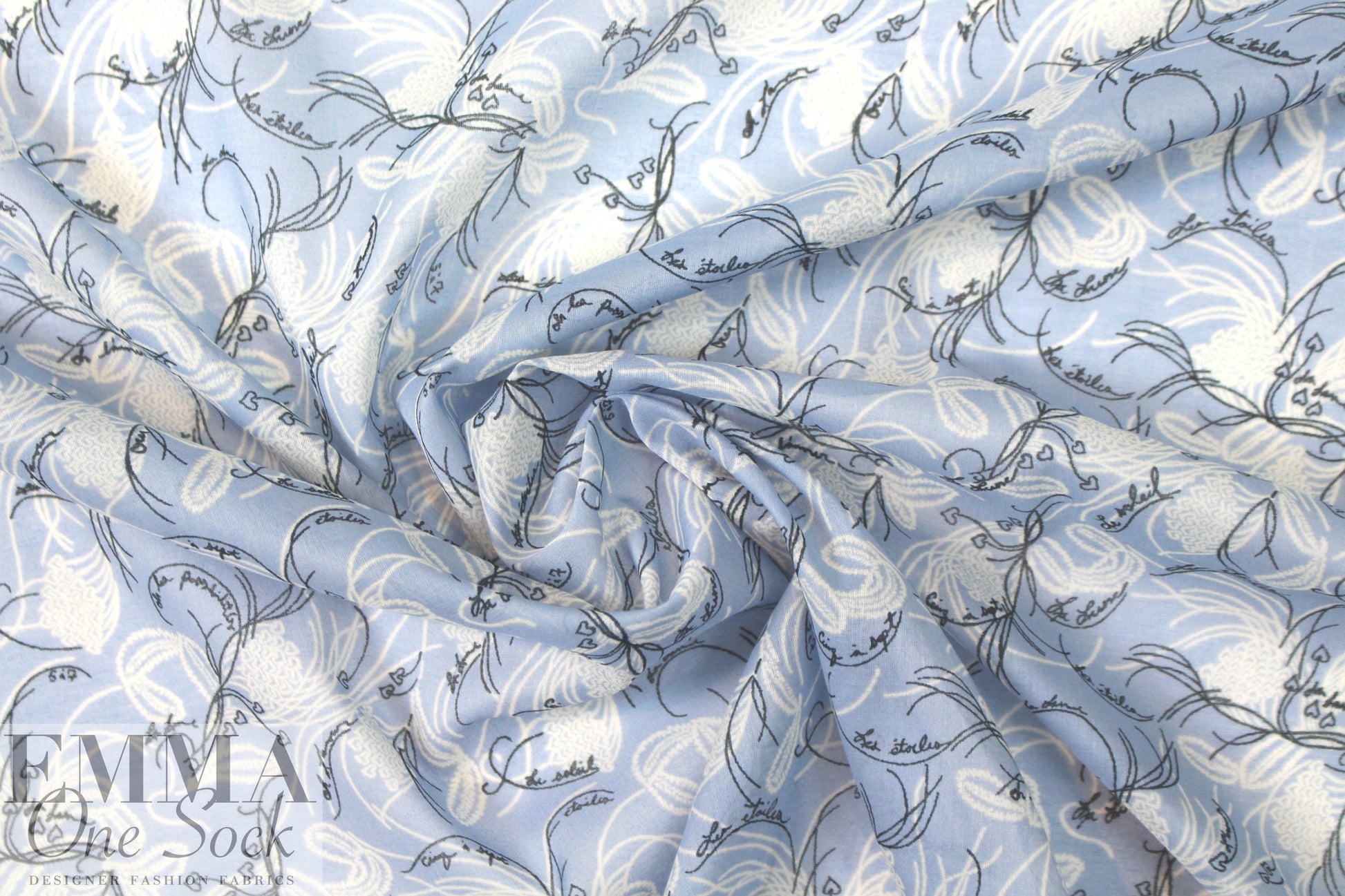 Cinq @ Sept 'les e'toiles et l'amour' cotton voile