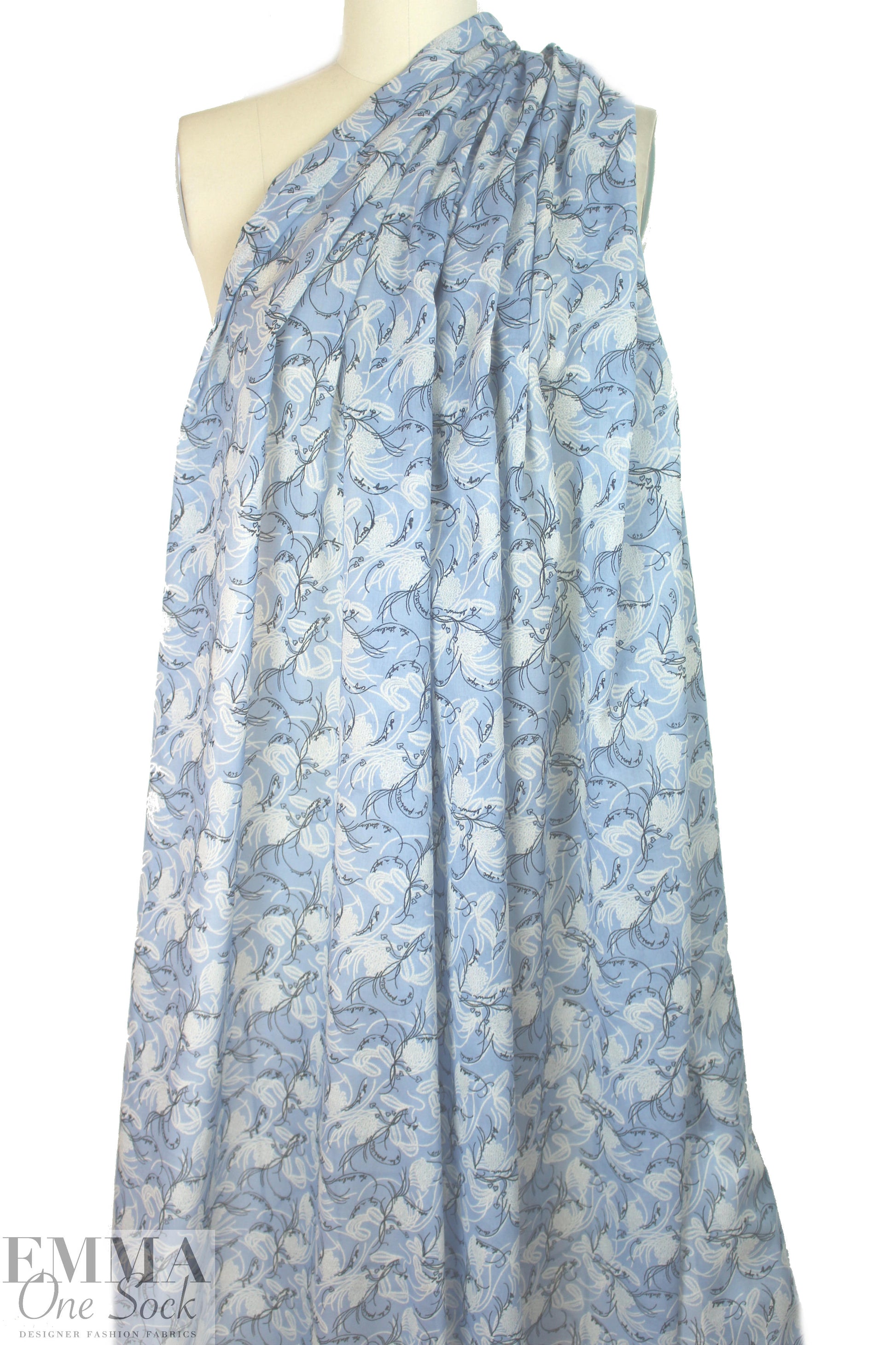 Cinq @ Sept 'les e'toiles et l'amour' cotton voile