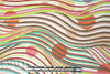 Italian swimming dots graphic cotton voile