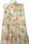 Italian swimming dots graphic cotton voile