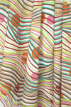 Italian swimming dots graphic cotton voile